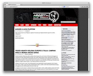 Screenshot sito www.abarthclubbrescia.it